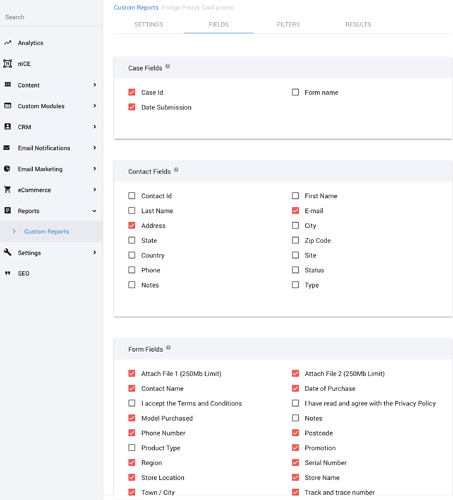 Custom-fields-selection